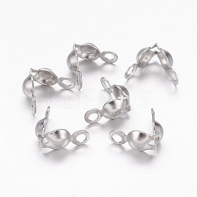 Tarnish Resistant 304 Stainless Steel Bead Tips LS-X-STAS-E129-05P-1