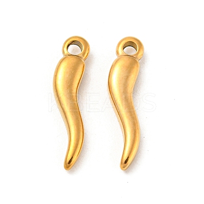 304 Stainless Steel Pendants STAS-L022-213G-1