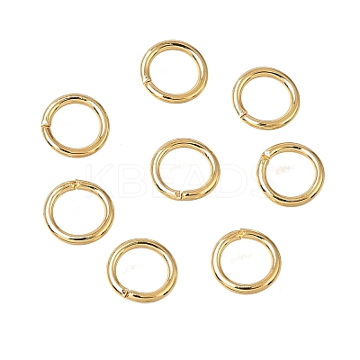 Brass Open Jump Rings KK-CBA1A60-06B-G-1