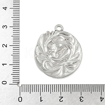 Mother's Day 304 Stainless Steel Pendants STAS-D376-22P-1