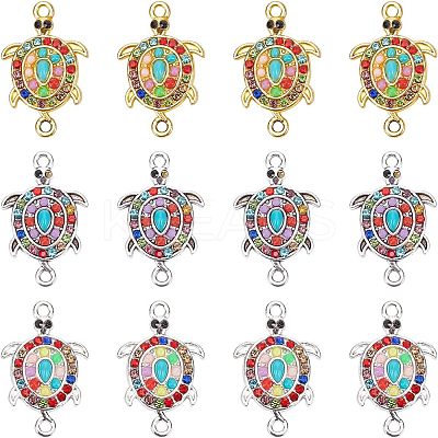 30Pcs 3 Colors Alloy Connector Charms RB-NB0001-22-1