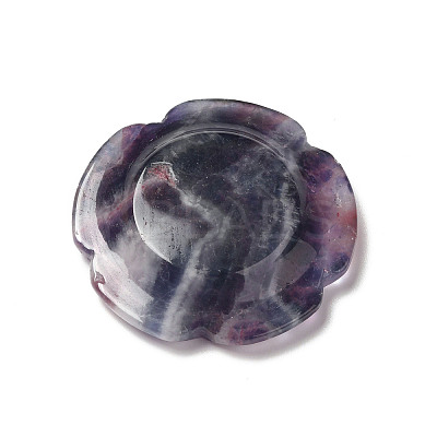 Natural Amethyst Worry Stones G-E586-01J-1