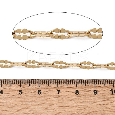 304 Stainless Steel Dapped Chains CHS-P029-02C-G-1