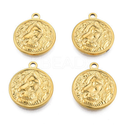 Ion Plating(IP) 201 Stainless Steel Pendants STAS-N098-200LG-1