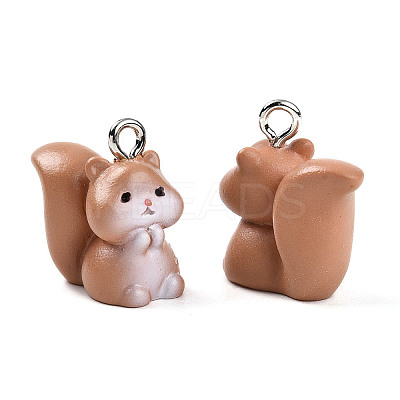 Opaque Resin Pendants RESI-Z014-01H-1