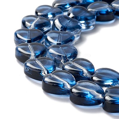 Transparent Glass Beads Strand GLAA-F112-03C-1