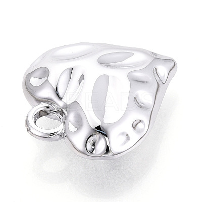 Textured Acrylic Pendants OACR-T030-33A-1