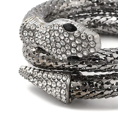 Alloy Popcorn Chain Bracelets BJEW-Z018-01B-1