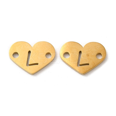 Ion Plating(IP) 304 Stainless Steel Connector Charms STAS-C081-04G-L-1