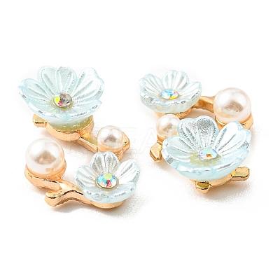 Zinc Alloy Cabochons FIND-C035-01G-05-1