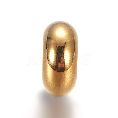 PVD Vacuum Plating 304 Stainless Steel Beads X-STAS-L222-41C-G-1