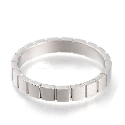 Tarnish Resistant 304 Stainless Steel Finger Rings RJEW-F110-02P-7-1