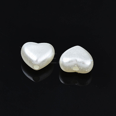 ABS Plastic Imitation Pearl Beads X-KY-S170-02-1