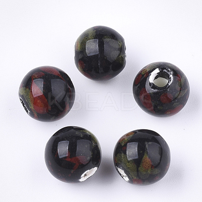 Handmade Porcelain Beads PORC-Q262-03-1