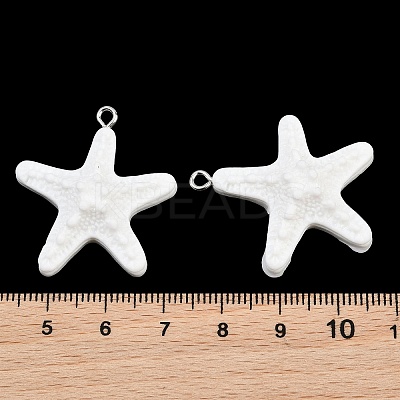 Opaque Resin Pendants RE-CBAF00C-05P-1