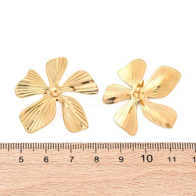 304 Stainless Steel Stud Earrings for Women EJEW-K306-20G-1