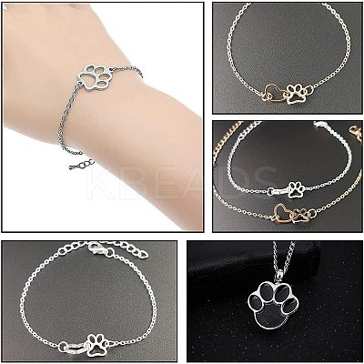 20Pcs 5 Colors 304 Stainless Steel Enamel Charms STAS-UN0026-51-1