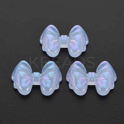 Plating Transparent Acrylic Cabochons TACR-N006-52D-1