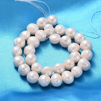 Natural Cultured Freshwater Pearl Beads Strands LS-PEAR-L001-I-14-1