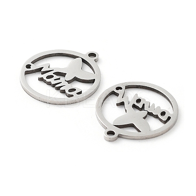 Non-Tarnish Mother's Day 201 Stainless Steel Pendants STAS-A090-22P-1