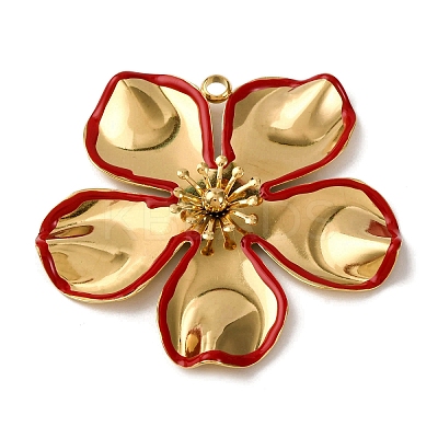 304 Stainless Steel Enamel Pendants STAS-L299-01B-G06-1