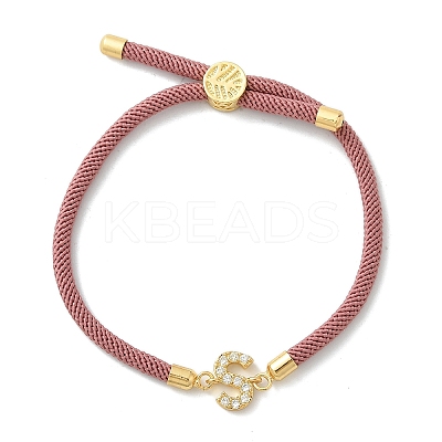 Adjustable Nylon Cord Bracelets BJEW-C096-01G-19-1