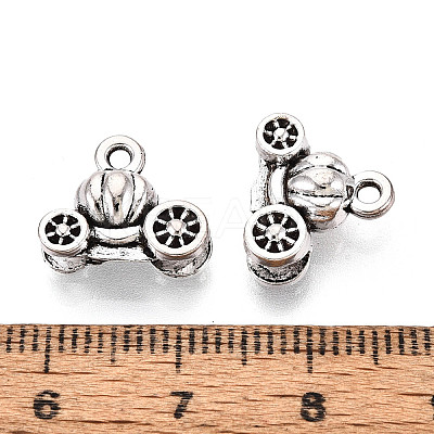 Halloween Tibetan Style Alloy Charms TIBE-N014-29AS-1