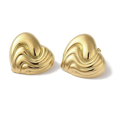 304 Stainless Steel Stud Earrings for Women EJEW-Z303-16G-1