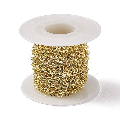 Brass Circle Ring Link Chains CHC-P010-07G-1