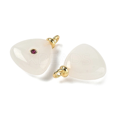 Natural White Jade Pendants G-H328-04G-C11-1