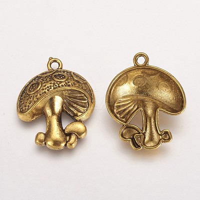 Tibetan Style Alloy Pendants TIBEP-10995-AG-1