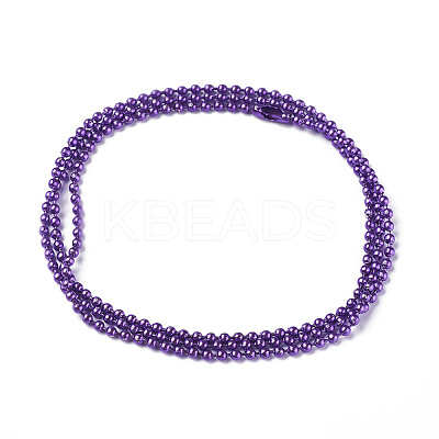 Iron Ball Bead Chains CH-E002-2.4mm-4A-1