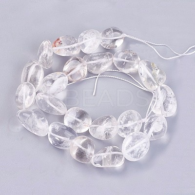 Natural Quartz Crystal Beads Strands X-G-I201-C-1