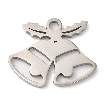 Non-Tarnish Christmas 201 Stainless Steel Charms LS-STAS-D053-06P-1