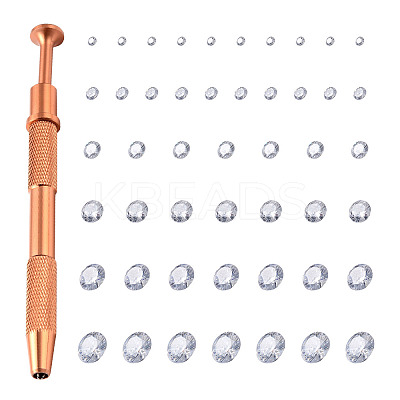 Cubic Zirconia Cabochons ZIRC-PJ0001-01-1