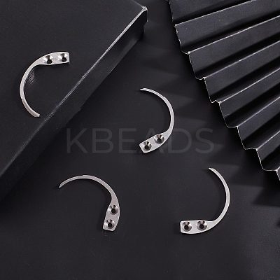 201 Stainless Steel Handheld Detacher Hook Key FIND-WH0038-78P-1