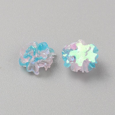 Luminous Transparent Resin Cabochons LS-CRES-TAC0001-009B-1