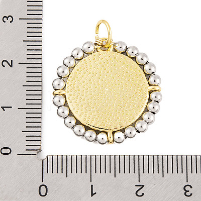Rack Plating Brass Pendants KK-P269-16G-C-1