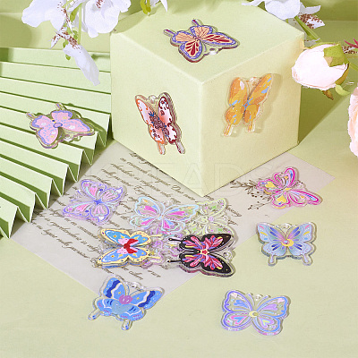 DIY Butterfly Dangle Earring Making Kit DIY-TA0006-34-1