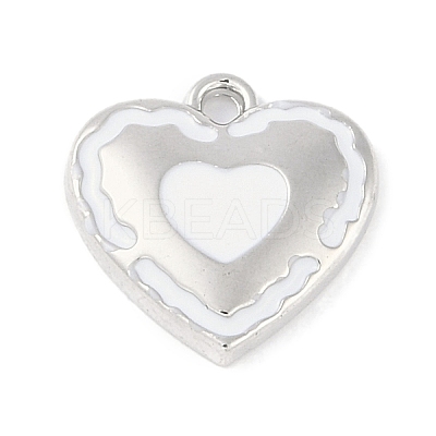 Rack Plating Alloy Enamel Charms PALLOY-F018-13P-02-1