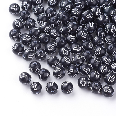 Craft Style Acrylic Beads SACR-Q187-23-1