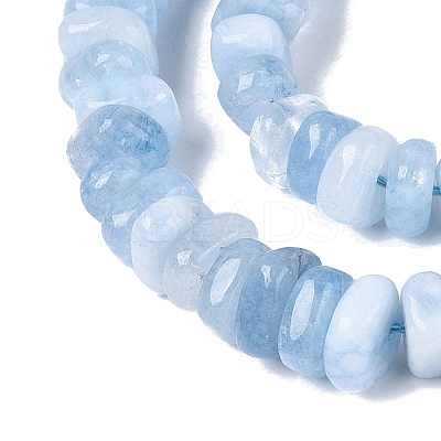 Dyed Natural Quartz Beads Strands G-N359-16A-05-1