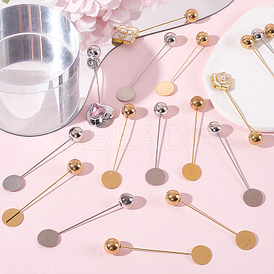 40Pcs 2 Colors Zinc Alloy Lapel Pins FIND-SC0017-18A-1