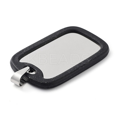 304 Stainless Steel Big Pendants STAS-R225-07A-P-1