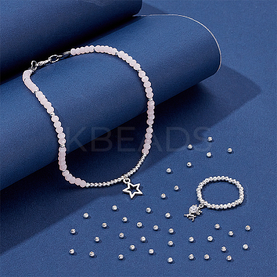 100Pcs 925 Sterling Silver Beads STER-PH0003-61B-1