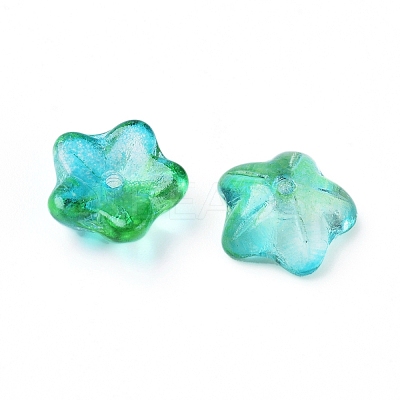 Czech Glass Beads GLAA-G070-04-1