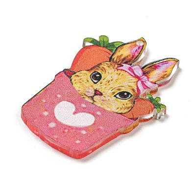 Easter Acrylic Pendants OACR-A026-07A-1