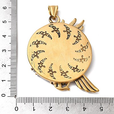 Viking Jewelry 304 Stainless Steel Pendants LS-STAS-Z067-02G-1