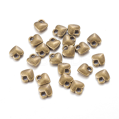 Tibetan Style Alloy Heart Charms LS-TIBEP-LFH260Y-AB-LF-1