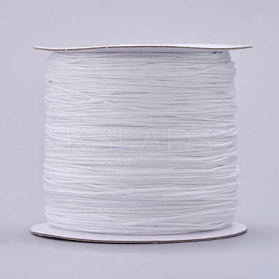 Nylon Braided Cord for Woven Jewelry Making Macrame Craft NWIR-D055-0.6mm-03-1